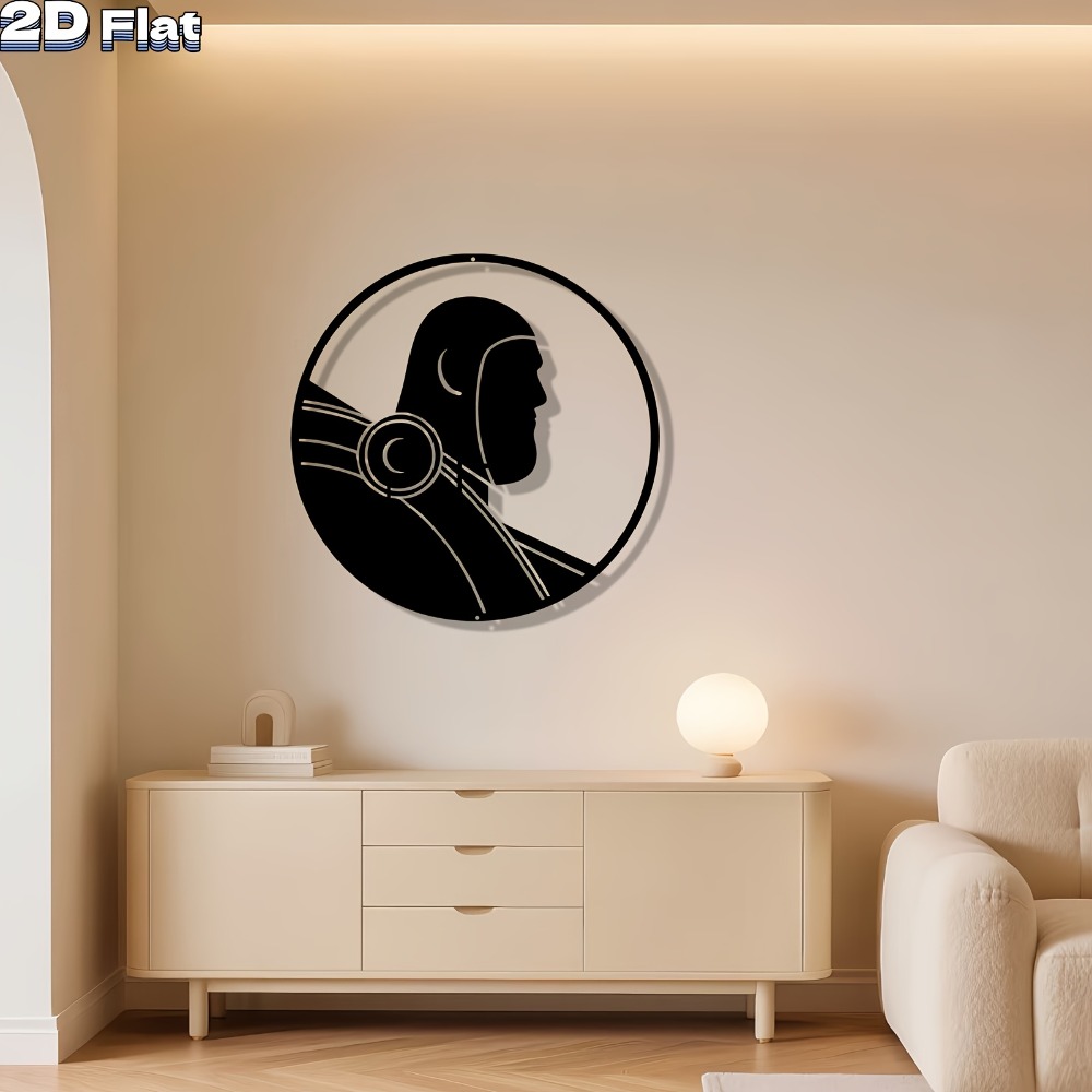 Tech Office Wall Decor - Escultura de Metal Moderna CIFbuy para