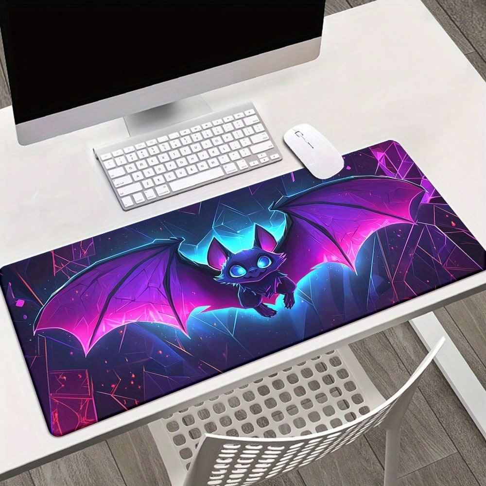 Office Tech Design - Mouse Pad Gamer de Morcego Fofo