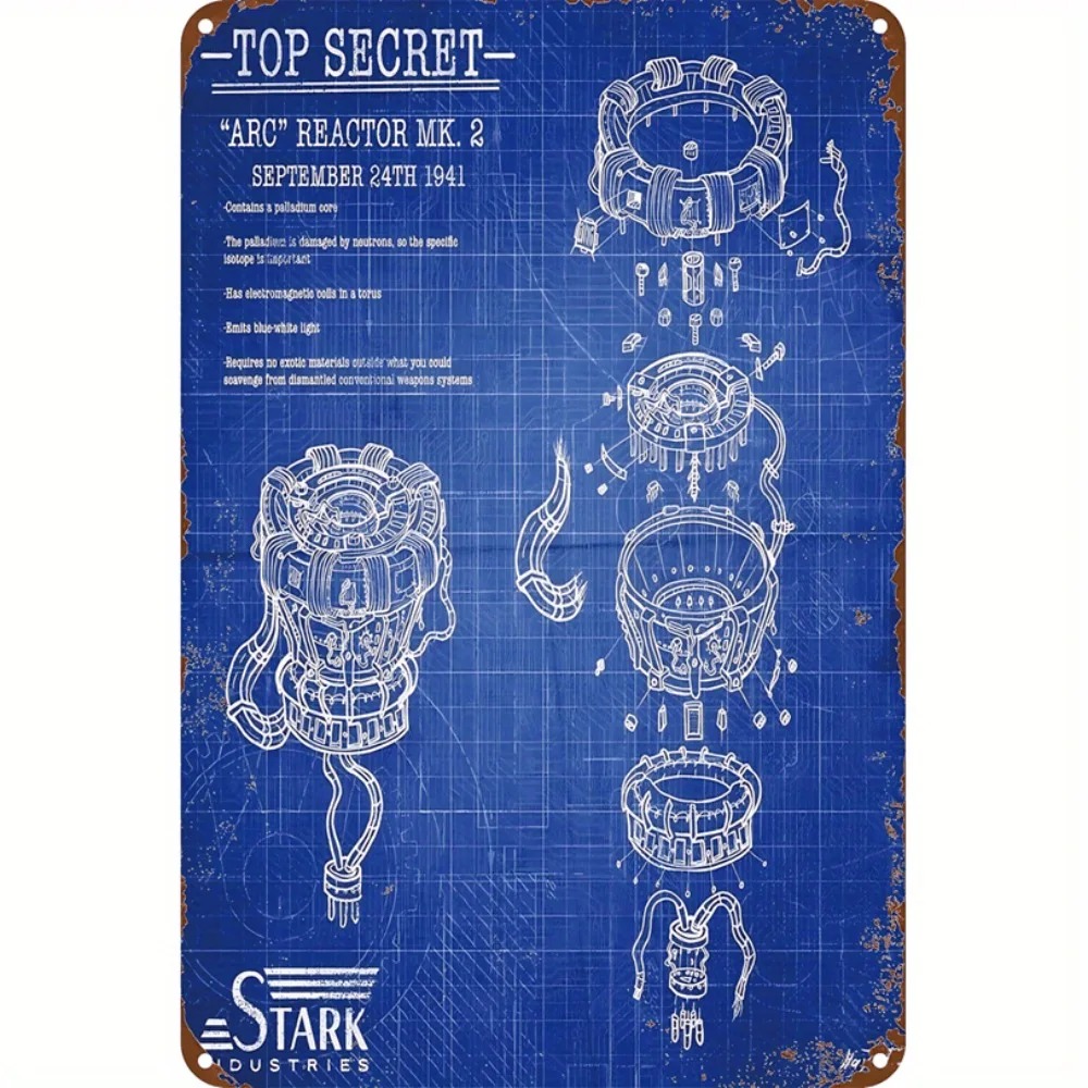 CIFBUY Placa de Metal Decorati - Tech Office Wall Decor avaliação e preço
