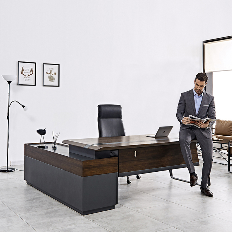 Mesa de escritório de madeira  - Office Tech Design avaliação e preço