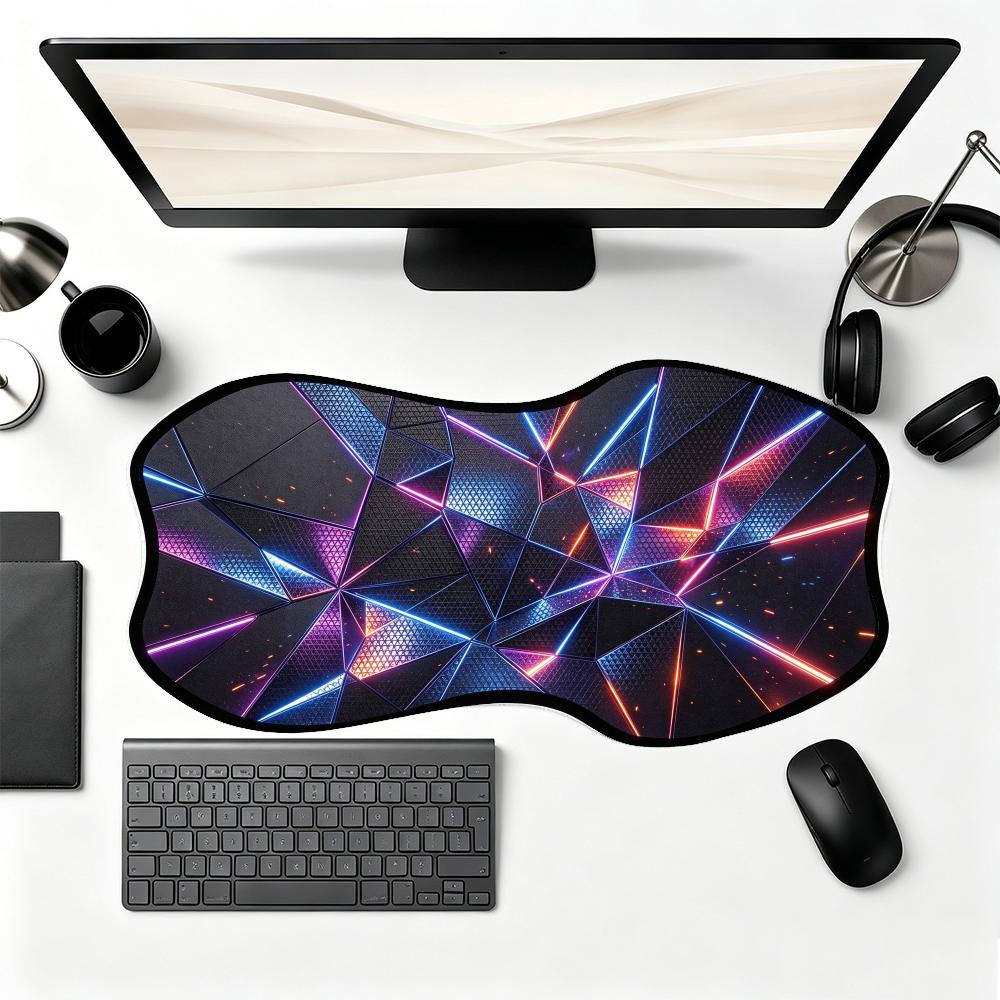 Mouse Pad Gamer Azul com Desig - Office Tech Design avaliação e preço