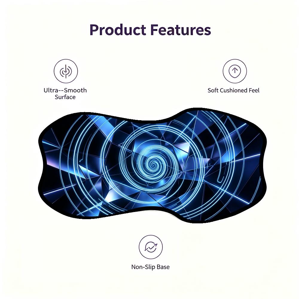 Mouse Pad Gamer Azul com Desig - Office Tech Design avaliação e preço