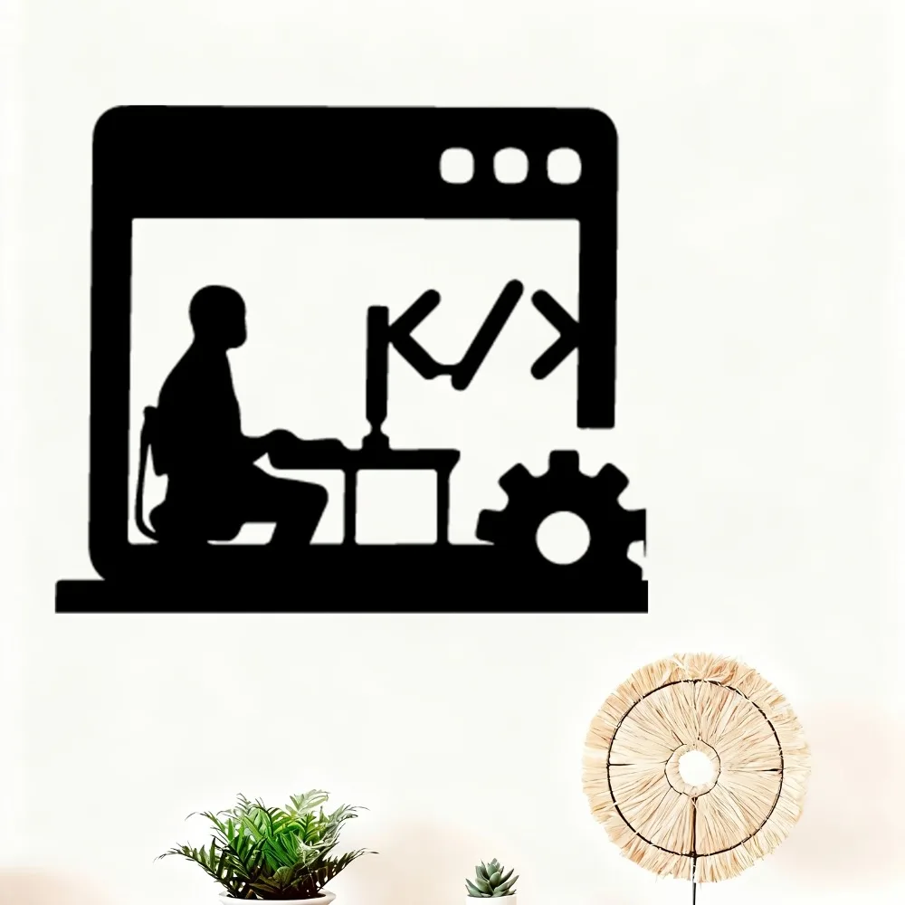 Arte de Parede em Metal CIFBUY - Tech Office Wall Decor avaliação e preço