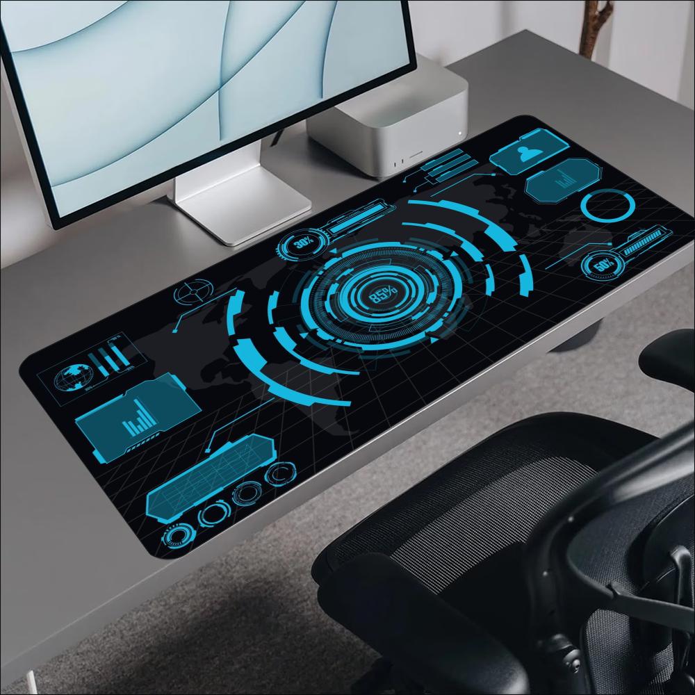 Mouse Pad Estendido Cyber Circ - Office Tech Design avaliação e preço